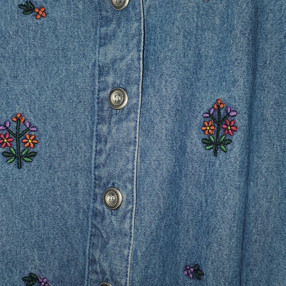 Vintage Denim Dress - Picture 4 of 8
